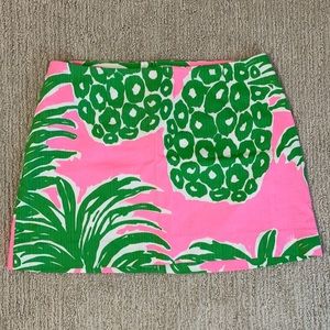 Pineapple print lily Pulitzer skirt